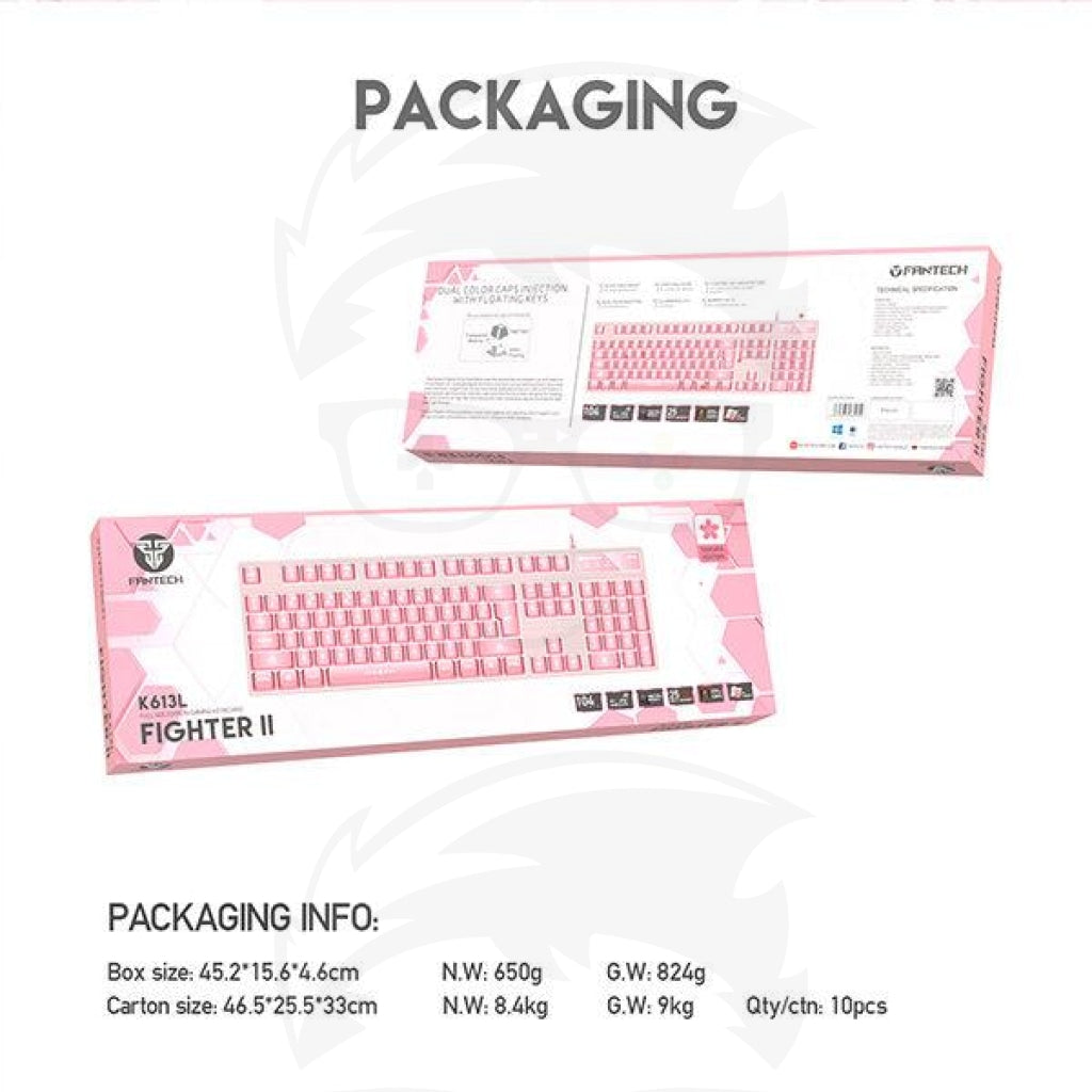 FANTECH K613L FIGHTER II SAKURA PINK FANTECH K613L FIGHTER II SAKURA PINK